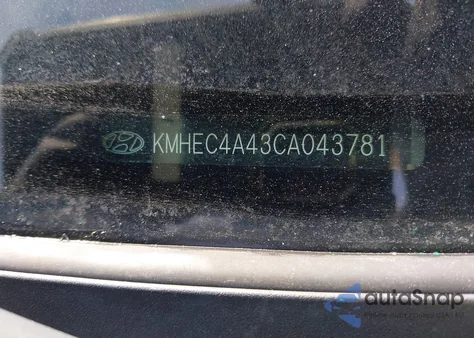 2012 Hyundai Sonata Hybrid z USA, uszkodzony, nr VIN KMHEC4A43CA043781